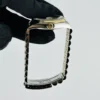 Rolex Datejust Champagne Hounds Tooth Dial on D-Link Jubilee Ref 16233 - Image 5