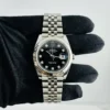 Rolex Datejust Black Diamond Dial on Jubilee Ref 126334 with New Style Card (green) 2021 - Image 2
