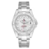 Rolex Yacht-Master Midsize Platinum Dial on Oyster Ref 168622 with Papers 1999