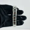 Rolex Yacht-Master Midsize Platinum Dial on Oyster Ref 168622 with Papers 1999 - Image 4