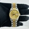 Rolex Datejust Champagne Stick Dial on D-Link Jubilee Ref 16233 - Image 2
