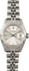 Rolex Datejust Lady Silver Stick Dial on Jubilee Ref 69174 with Papers 1997