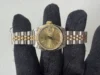 Rolex Datejust Lady Champagne Stick Dial on Jubilee Ref 69173 with Papers 1988 - Image 2