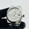 Rolex SkyDweller White Index Dial on Jubilee Ref 336934 with New Style Card (green) 2026 - Image 3