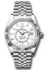 Rolex SkyDweller White Index Dial on Jubilee Ref 336934 with New Style Card (green) 2026