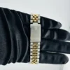 Rolex Datejust Champagne Linen Stick Dial on D-Link Jubilee Ref 16233 - Image 3