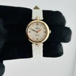 Omega De Ville Prestige White MOP Dial on Leather Ref 424.53.27.60.55.002 with Card