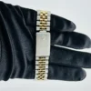 Rolex Datejust Champagne Stick Dial on D-Link Jubilee Ref 16233 with Papers 1991 - Image 3