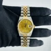 Rolex Datejust Champagne Stick Dial on D-Link Jubilee Ref 16233 with Papers 1991 - Image 2