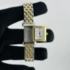 Jaeger-LeCoultre Reverso Florale Silver Arabic Dial on 2-Tone Ref 265.5.08/Q2655120 - Image 3