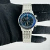 Breitling Navitimer B01 Chronograph Blue Dial on Bracelet Ref AB0139241C1A1 with Card 2025 - Image 2