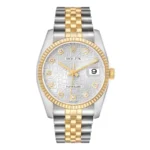 Rolex Datejust Anniversary Diamond Dial Dial on D-Link Jubilee Ref 116233 with Card (Old Green) 2014