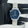 Omega Seamaster Diver 300M Co-Axial Master Chronometer Blue Dial on Bracelet Ref 210.30.42.20.03.003 with Card - Image 2