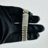 Rolex Datejust Champagne Stick Dial on D-Link Jubilee Ref 68273 with Papers 1993 - Image 4
