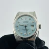 Rolex Datejust AM Ice Blue Diamond Dial on D-Link Jubilee Bracelet Ref 16014 - Image 2
