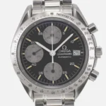Omega Speed Master Black Dial on Stainless Steel Bracelet Ref 3511.50
