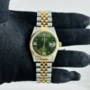 Rolex Datejust AM Green Roman 6 & 9 Diamond Dial on D-Link Jubilee Ref 16013