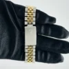 Rolex Datejust AM Green Roman 6 & 9 Diamond Dial on D-Link Jubilee Ref 16013 - Image 3