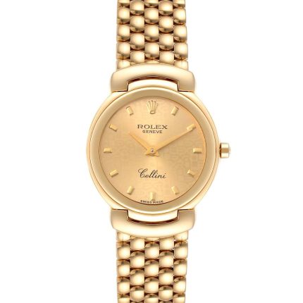 Rolex Cellini Champagne Dial Ref 6621 with Papers  2005