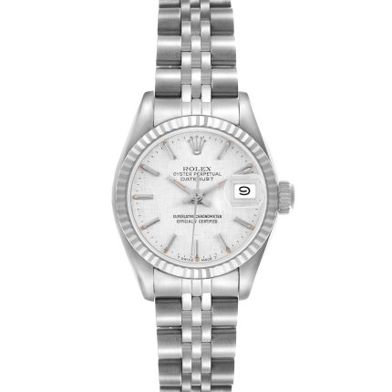 Rolex Datejust Silver Dial on Jubilee Ref 69174 with Papers  1995
