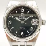 Tudor Price Date Black Dial Ref 72000 with Papers  2000