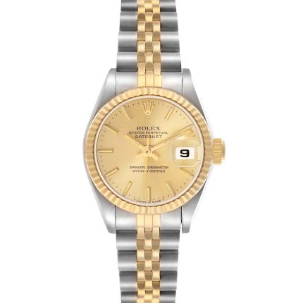 Rolex Datejust Gold Stick Dial on Jubilee Ref 69173
