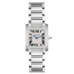 Cartier Tank Francaise White Roman Dial Ref 2384