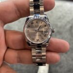 Rolex Datejust Silver Roman Dial on Oyster Ref 178240 with New Style Card White  2018