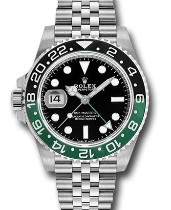 Rolex GMT-Master II Black Dial on Jubilee Ref 126720VTNR with New Style Card Green  2025