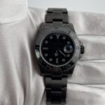 Rolex GMT Master II Black Dial on Oyster Ref 116710LN with Card Old Green  2012