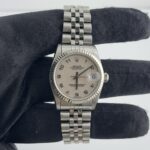 Rolex Datejust Cream Arabic Dial on Jubilee Ref 68274 with Papers  1997