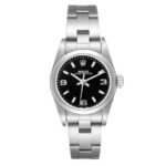 Rolex Oyster Perpetual  Black Dial on Oyster Ref 76080