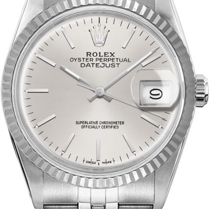 Rolex Datejust Silver Dial on Jubilee Ref 1601