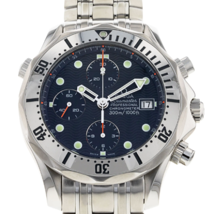 Omega Seamaster Chrono Diver Blue Dial Ref 2598.80