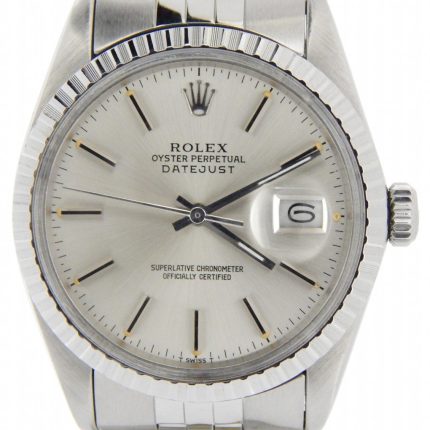 Rolex Datejust Silver Dial on Jubilee Ref 16030