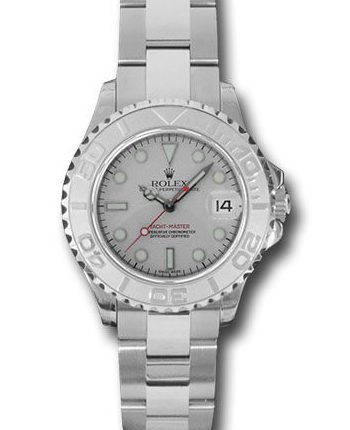 Rolex Yacht-Master Platinum Dial on Oyster Ref 169622 with Papers  2002