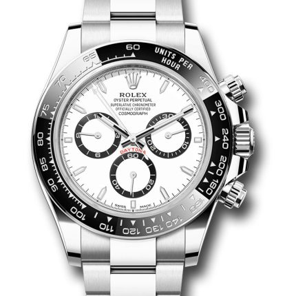 Rolex Daytona White Index Dial on Oyster Ref 126500LN with New Style Card Green  2025