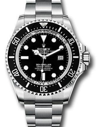 Rolex SeaDweller Black Dial on Oyster Ref 126660 with New Style Card White  2018