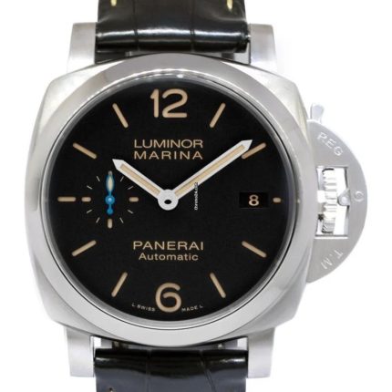 Panerai Luminor Black Dial on Rubber Ref PAM01392 with Papers