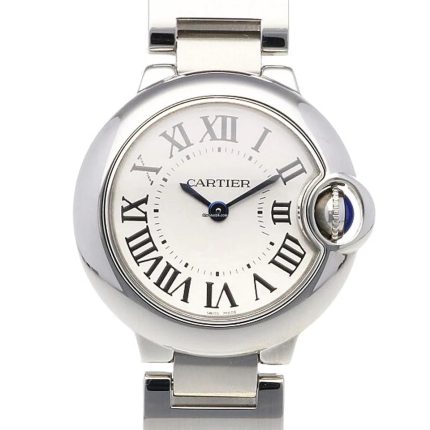 Cartier Ballon Blue Silver Dial Ref 3009