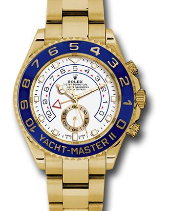 Rolex Yacht-Master II White Dial on Oyster Ref 116688 with New Style Card White