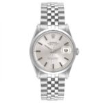 Rolex Datejust Silver Stick Dial on Jubilee Ref 1600