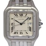 Cartier Panthere Silver Dial Ref 1300