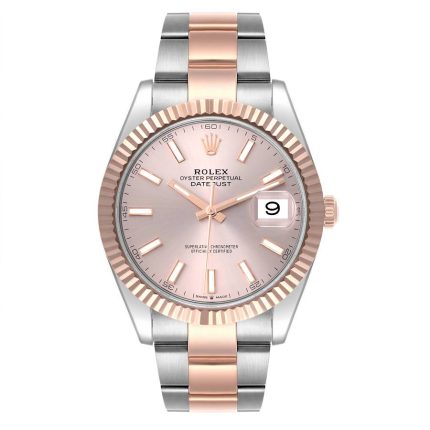Rolex Datejust SB/P Sundust  Dial on Oyster Ref 126331 with New Style Card White  2019