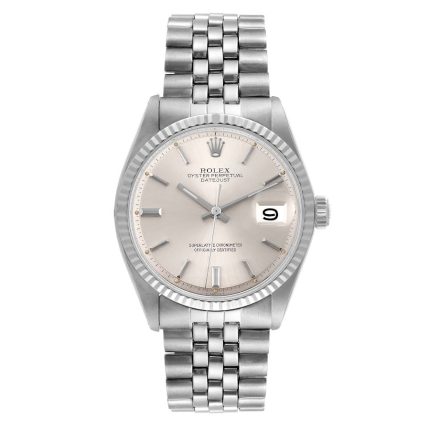 Rolex Rolex Silver Stick Dial on Jubilee Ref 1603