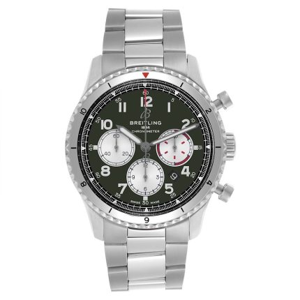 Breitling Aviator 8 Curtiss Warhawk Green Arabic Dial Ref AB0119 with Papers  2025