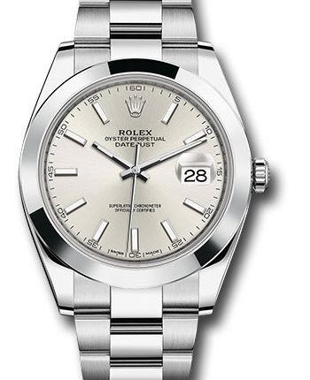 Rolex Datejust Silver Dial on Oyster Ref 126300 with New Style Card Green  2025