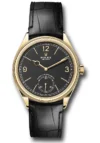Rolex 1908 Black Dial on Leather Strap Ref 52508 with New Style Card (green) 2024