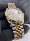 Rolex Datejust 41 Silver Index Dial on Jubilee Ref 126333 with New Style Card (green) 2024 - Image 3