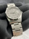 Rolex Datejust 36 Silver Roman Dial on Jubilee Ref 16200 with Papers 2001 - Image 3